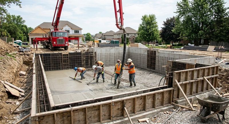Basement Concrete Installation in Port Ludlow, WA