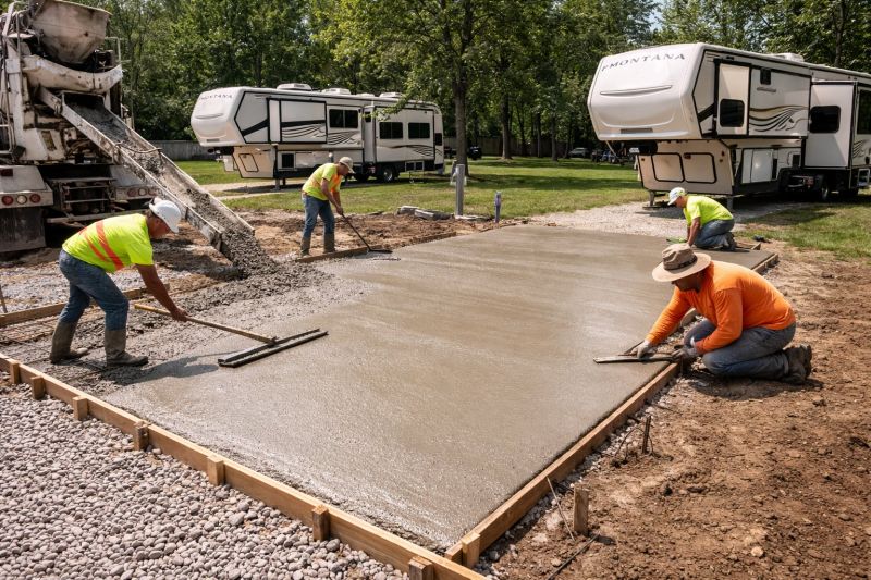 Concrete Installation in Sequim, WA