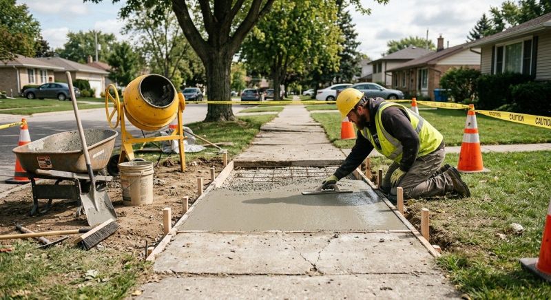 Concrete Installation in Sequim, WA