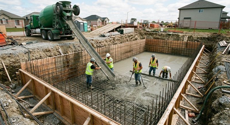 Basement Concrete Pouring in Sequim, WA