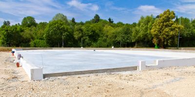 Commercial Slab Construction in Sequim, WA