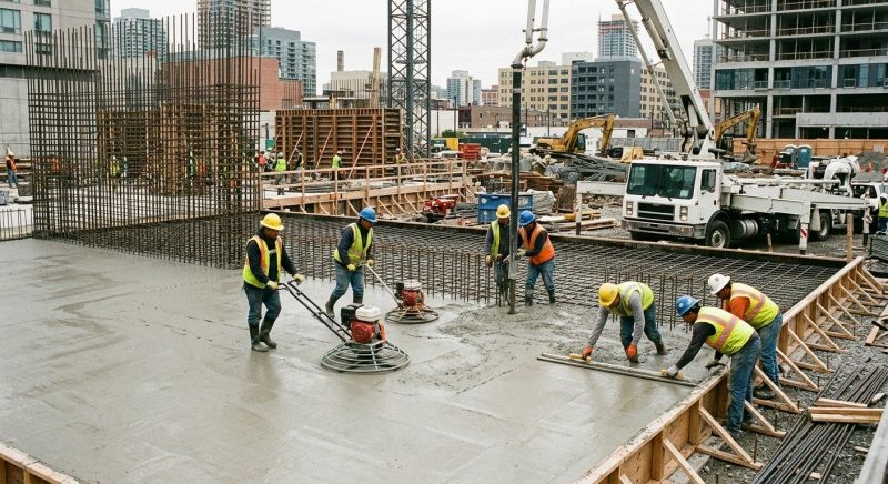 Commercial Slab Construction in Port Hadlock, WA