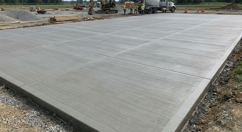 Commercial Slab Installation in Port Hadlock, WA