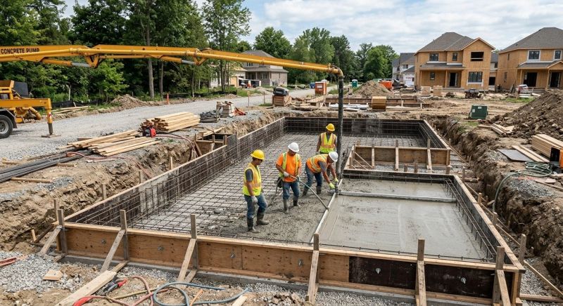 Concrete Foundation Installation in Port Townsend, WA