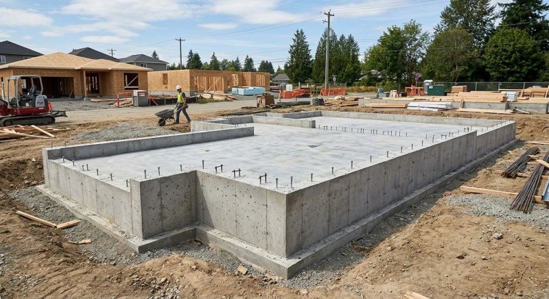 Concrete Foundation Pouring in Sequim, WA