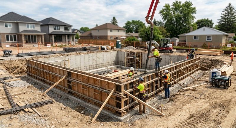 Foundation Construction in Coupeville, WA