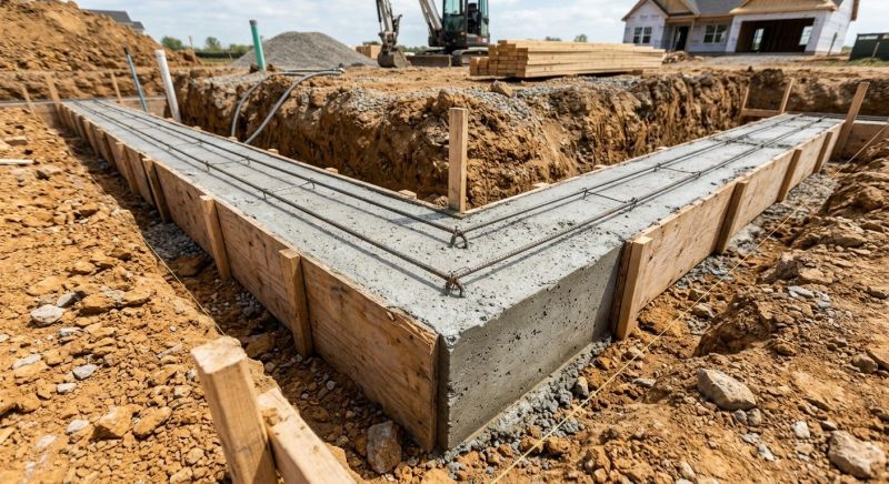 Foundation Footer Installation in Sequim, WA