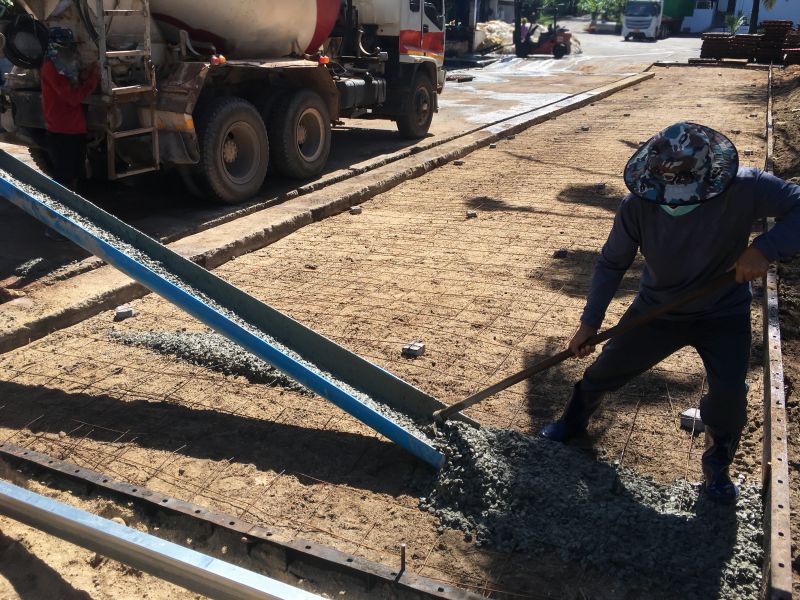 Foundation Pouring in Sequim, WA