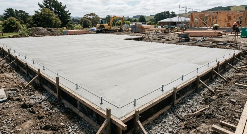 Foundation Slab Construction in Sequim, WA